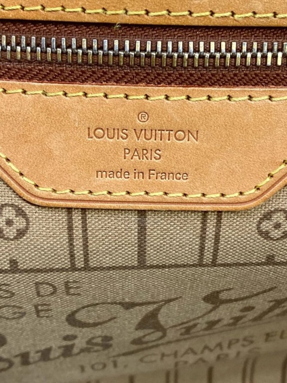 LOUIS VUITTON Neverfull MM M40156 Monogram MB0131 Tote Bag Monogram Canvas - Picture 13 of 15